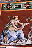 Villa d'Este, Tivoli - Room of The Nobility, Stanza della nobilt, Renaissance paintings by Federico Zuccari.